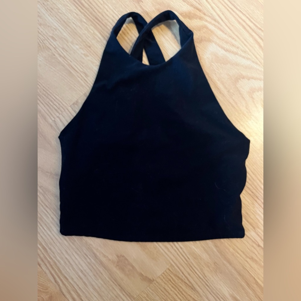 Abercrombie and Fitch cross back workout top